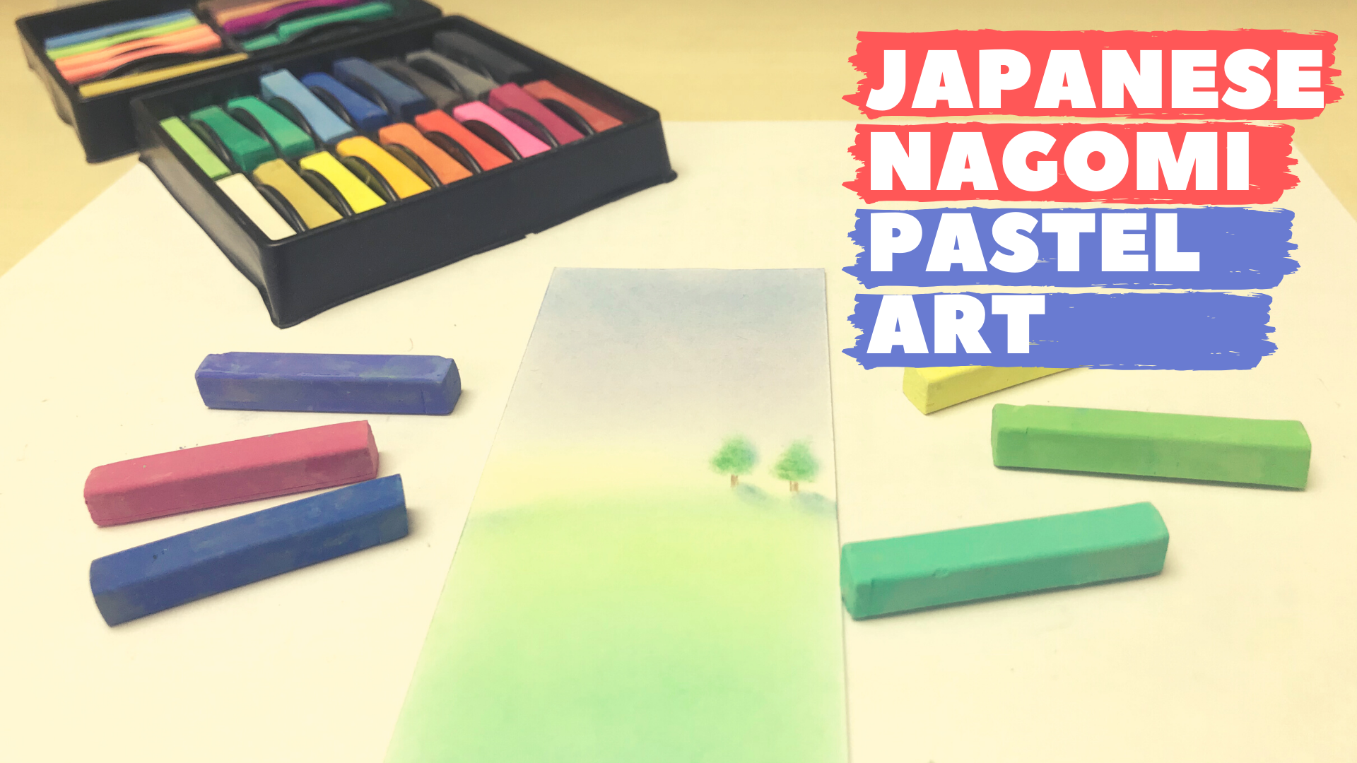 Nagomi art with Soft pastels